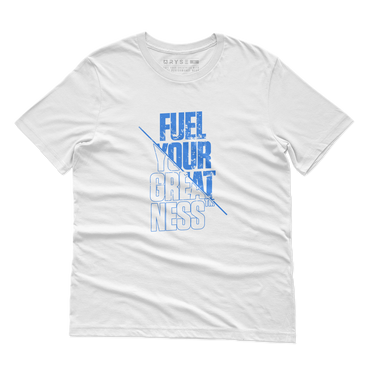 RYSE FYG Split Tee: White
